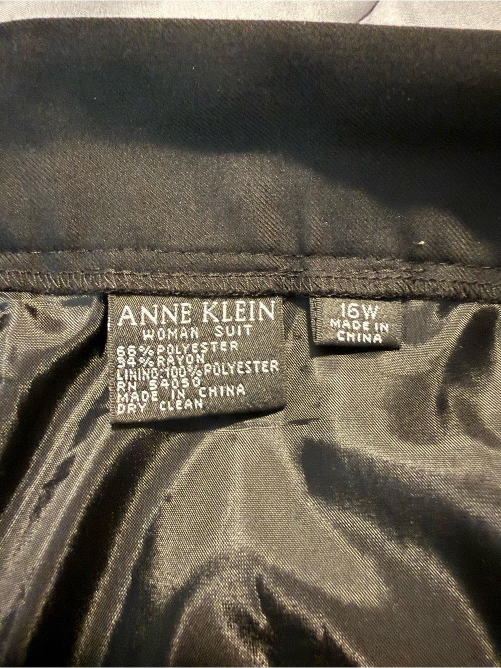 Anne Klein 16W Cropped Pants